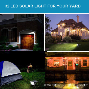 Solar Landscape Spotlights Outdoor Solar Powered Wall Lights